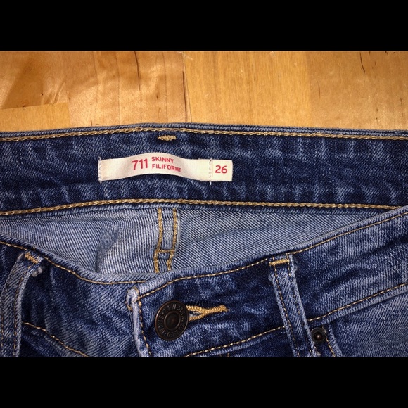 Levi’s 711 Skinny sz 26 - Picture 2 of 3